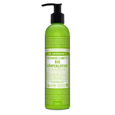 Dr. Bronner's Körperlotion - Patchouli Limette