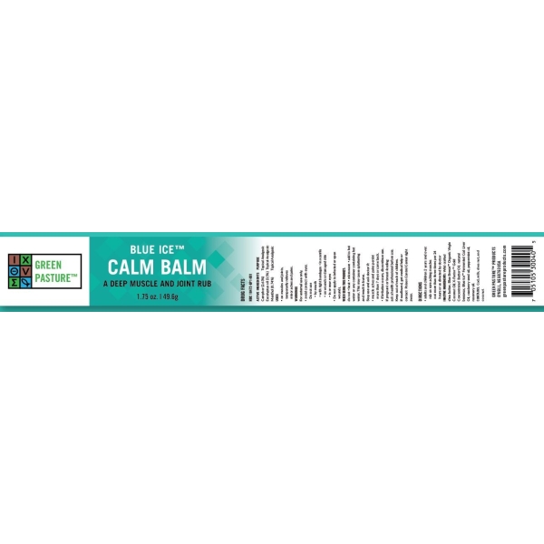 Green Pasture Blue Ice FCLO Calm Balm