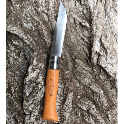 Opinel N° 08 Carbone - Edizione Oak Grove