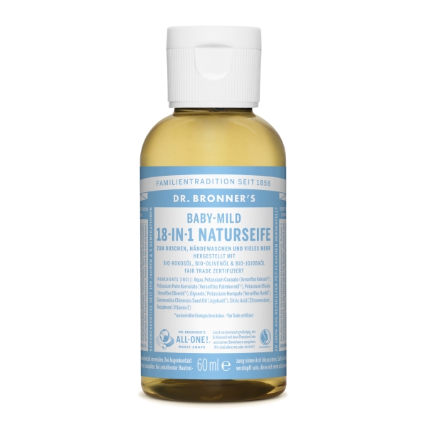 Jabón líquido Dr. Bronner's - Baby Mild