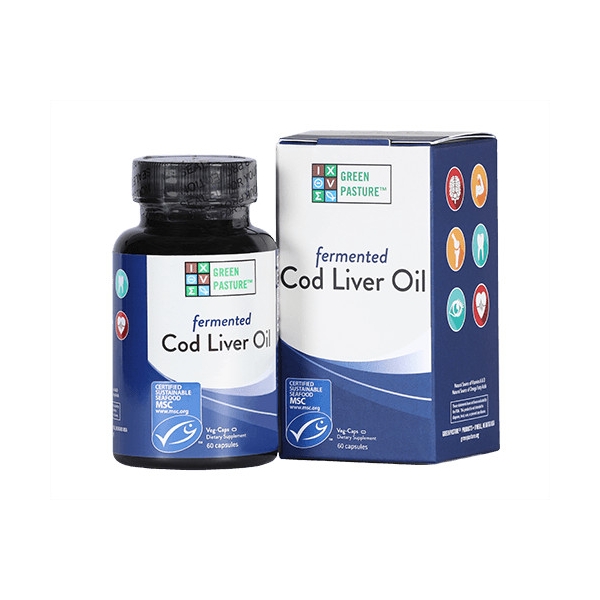 Olio di fegato di merluzzo fermentato Blue Ice