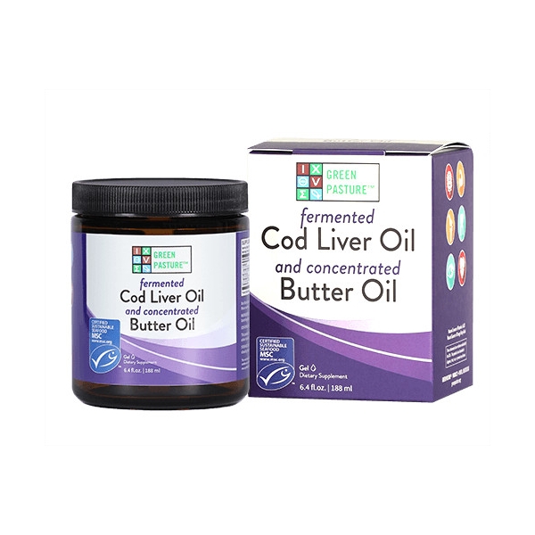 Blue Ice Royal Butter Oil & Fermented Cod Liver Oil Blend Unflavored