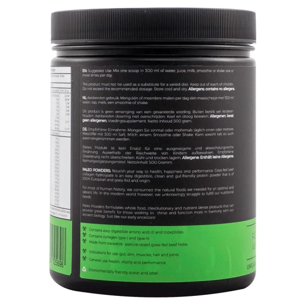 Paleo Powders - Collagen hydrolysate (grass-fed)