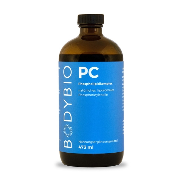 Phosphatidyl Cholin (3000 mg) - lipozomální fosfolipidový komplex - aktivní PC Liquid - BodyBio