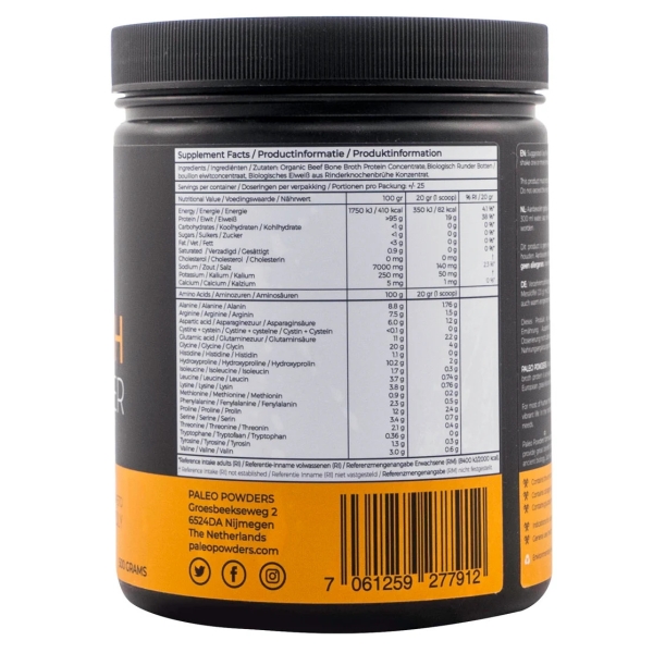 Probióticos - Kéfir fermentado (alimentado con pasto) de Paleo Powders