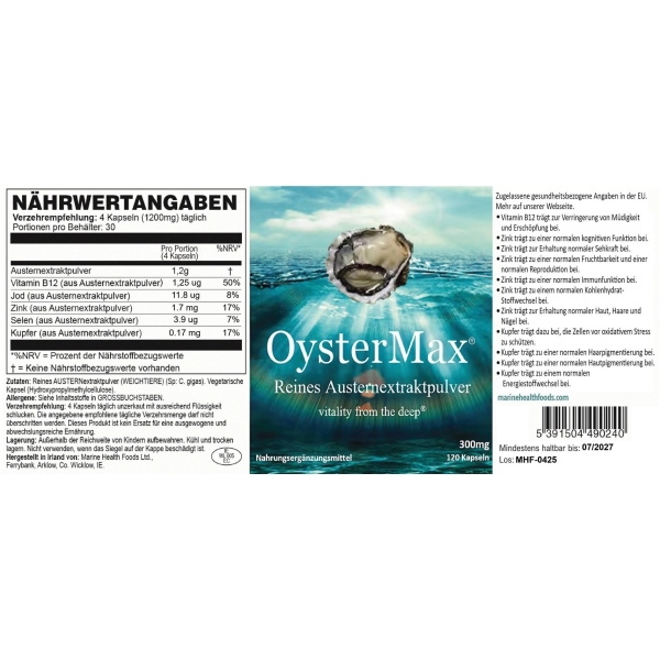 OysterMax Austernkapseln